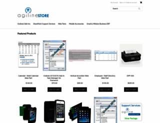 agilinestore.com screenshot