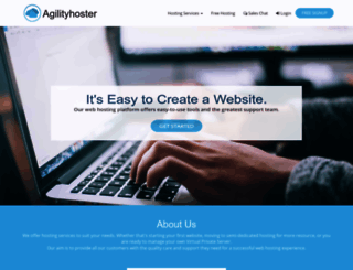 agilityhoster.com screenshot