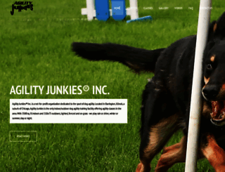 agilityjunkies.com screenshot