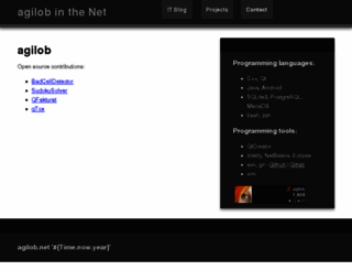 agilob.net screenshot