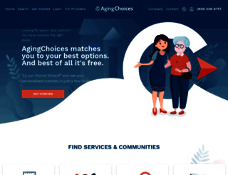 agingchoices.com screenshot