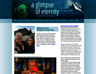 aglimpseofeternity.org screenshot