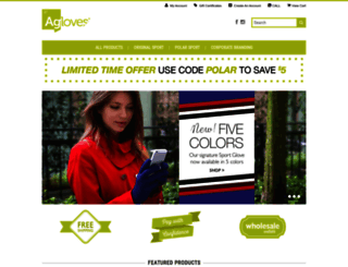 agloves.com screenshot