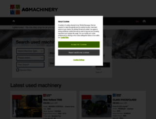 agmachinery.co.uk screenshot