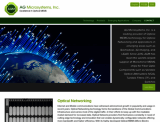 agmicrosystems.com screenshot