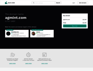 agmint.com screenshot