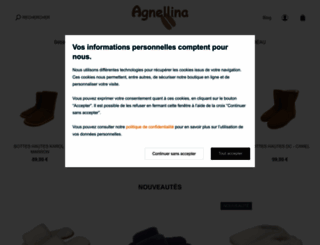 agnellina.com screenshot