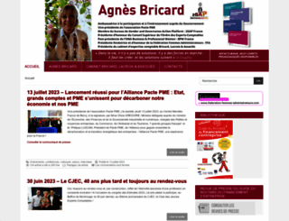agnes-bricard.com screenshot
