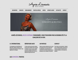agnes-lecossois.com screenshot