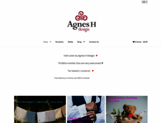 agneshdesign.com screenshot
