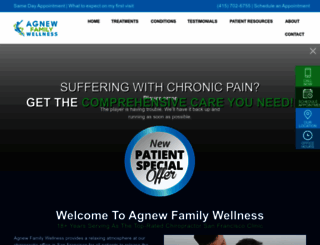agnewfamilywellness.com screenshot