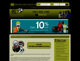 agoldsteinco.com screenshot