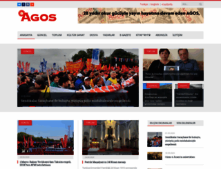 agos.com.tr screenshot