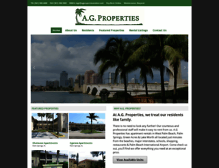 agpropertiesonline.com screenshot