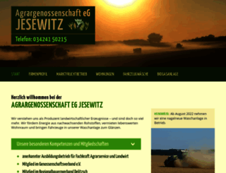 agrar-jesewitz.de screenshot