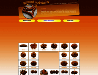 agrawalrudraksha.com screenshot