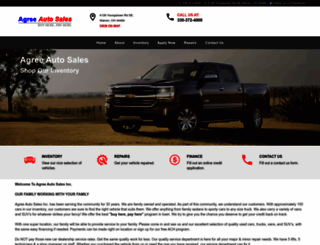 agreeautosales.com screenshot