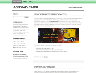 agregaty.recenzjeproduktow.pl screenshot