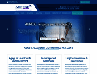agrege.com screenshot