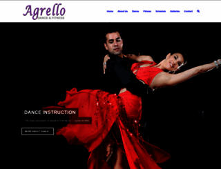 agrellodanceandfitness.com screenshot