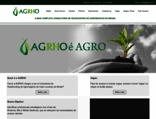 agrho.com.br screenshot