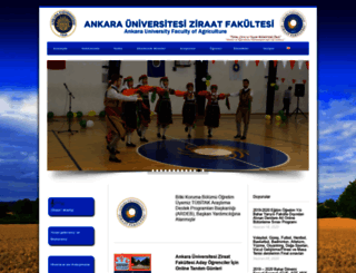 agri.ankara.edu.tr screenshot