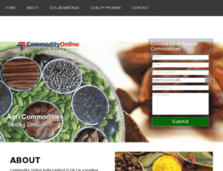 agri.commodityonline.com screenshot