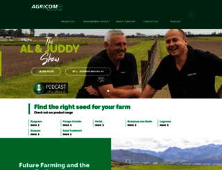 agricom.co.nz screenshot