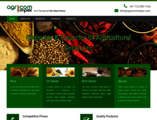 agricomimpex.com screenshot