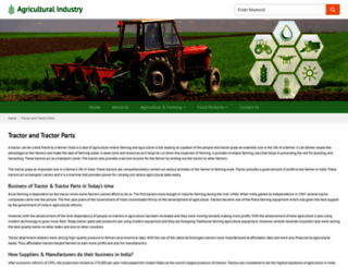 agricultural-industry.com screenshot