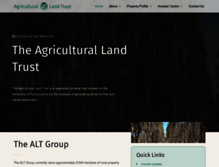 agriculturallandtrust.com.au screenshot