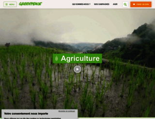 agriculture.greenpeace.fr screenshot