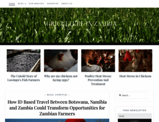 agricultureinzambia.com screenshot