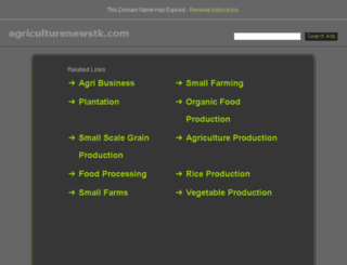 agriculturenewstk.com screenshot