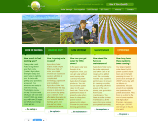 agriculturesolar.com screenshot