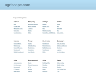 agriscape.com screenshot