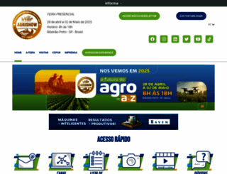 agrishow.com.br screenshot