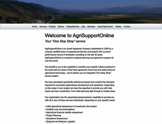 agrisupportonline.com screenshot