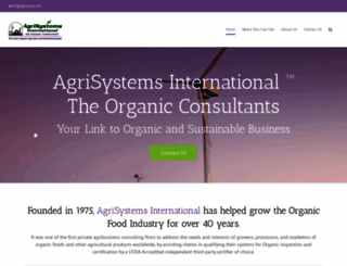 agrisysintl.com screenshot