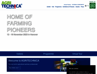 agritechnica.com screenshot