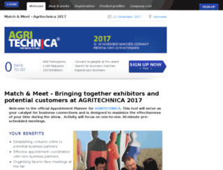 agritechnica.converve.com screenshot