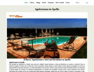 agriturismoilbarco.com screenshot