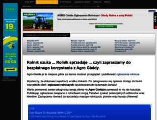 agro-gielda.pl screenshot