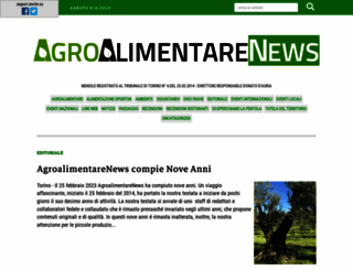 agroalimentarenews.it screenshot
