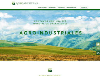 agroamericana.com screenshot