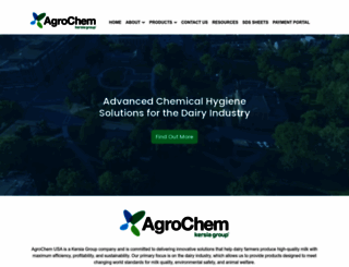 agrocheminc.com screenshot