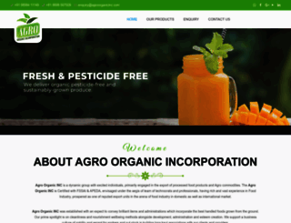 agroorganicinc.com screenshot