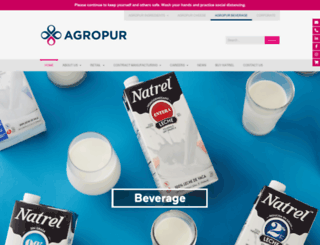 agropur-us.com screenshot