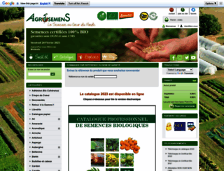 AGROSEMENS, Vente de Graines Bio Maraicheres Semences Bio graine bio semence  bio - AGROSEMENS - La Semence au Coeur du Monde