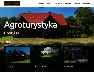 agroturystyka-dobrylas.pl screenshot
